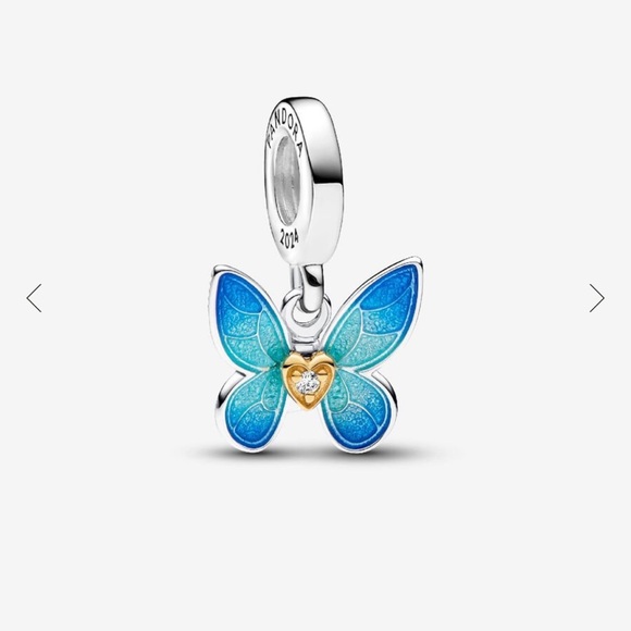 🌸 Pandora 🌸 2024 Butterfly dangle charm - Picture 1 of 8